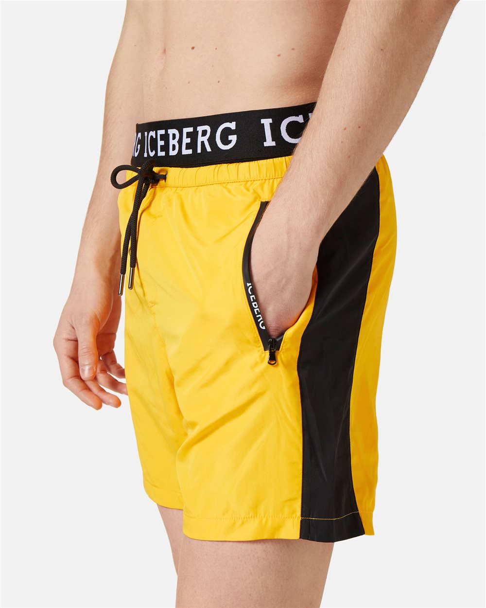 Swim trunks with logo - Iceberg - Official Website