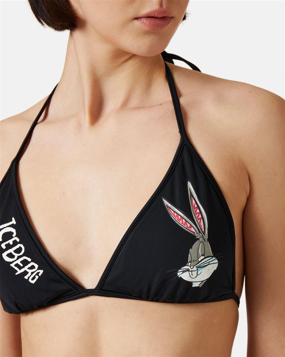Swim top with logo and cartoon graphics - Iceberg - Official Website