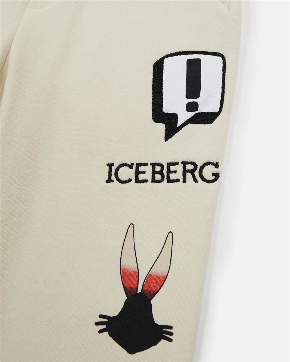 Pantalone con grafiche cartoon e logo - Iceberg - Official Website