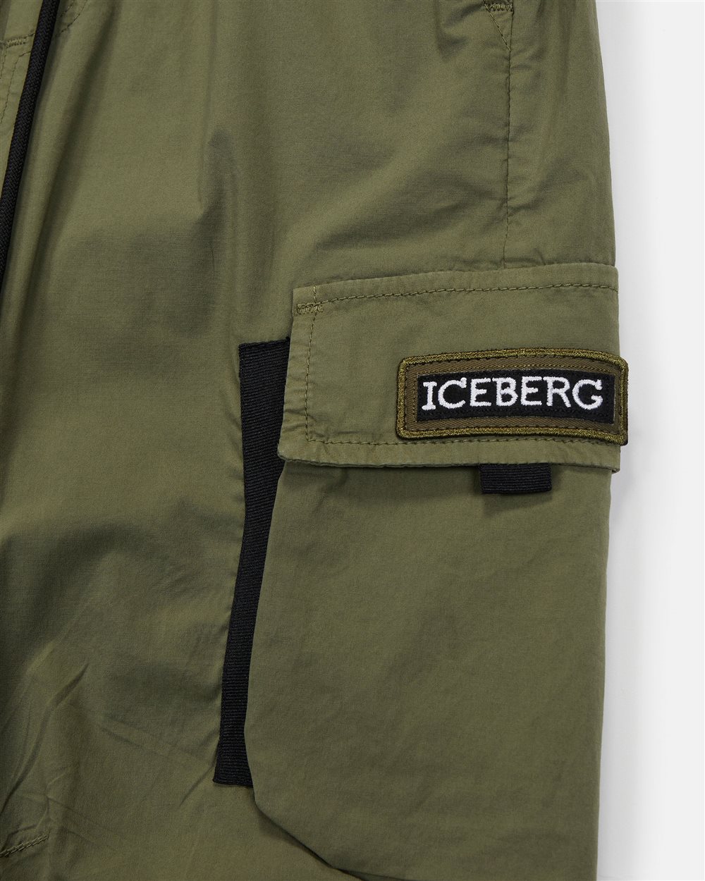 Pantalone cargo con logo - Iceberg - Official Website