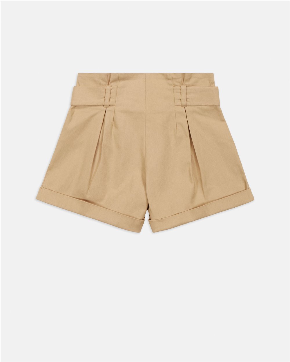 Shorts with belt and logo - Iceberg - Official Website