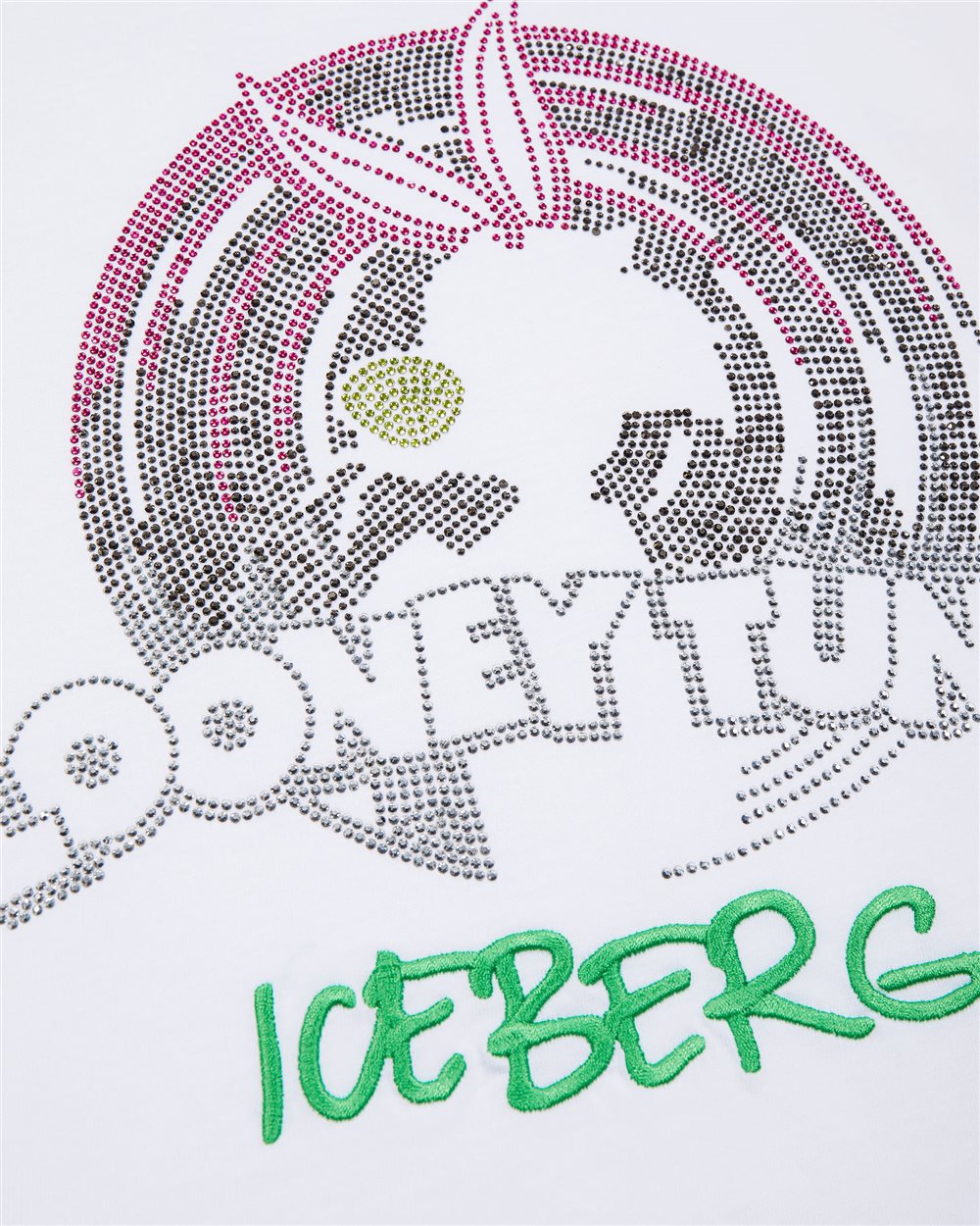 T-shirt con grafiche cartoon e logo - Iceberg - Official Website