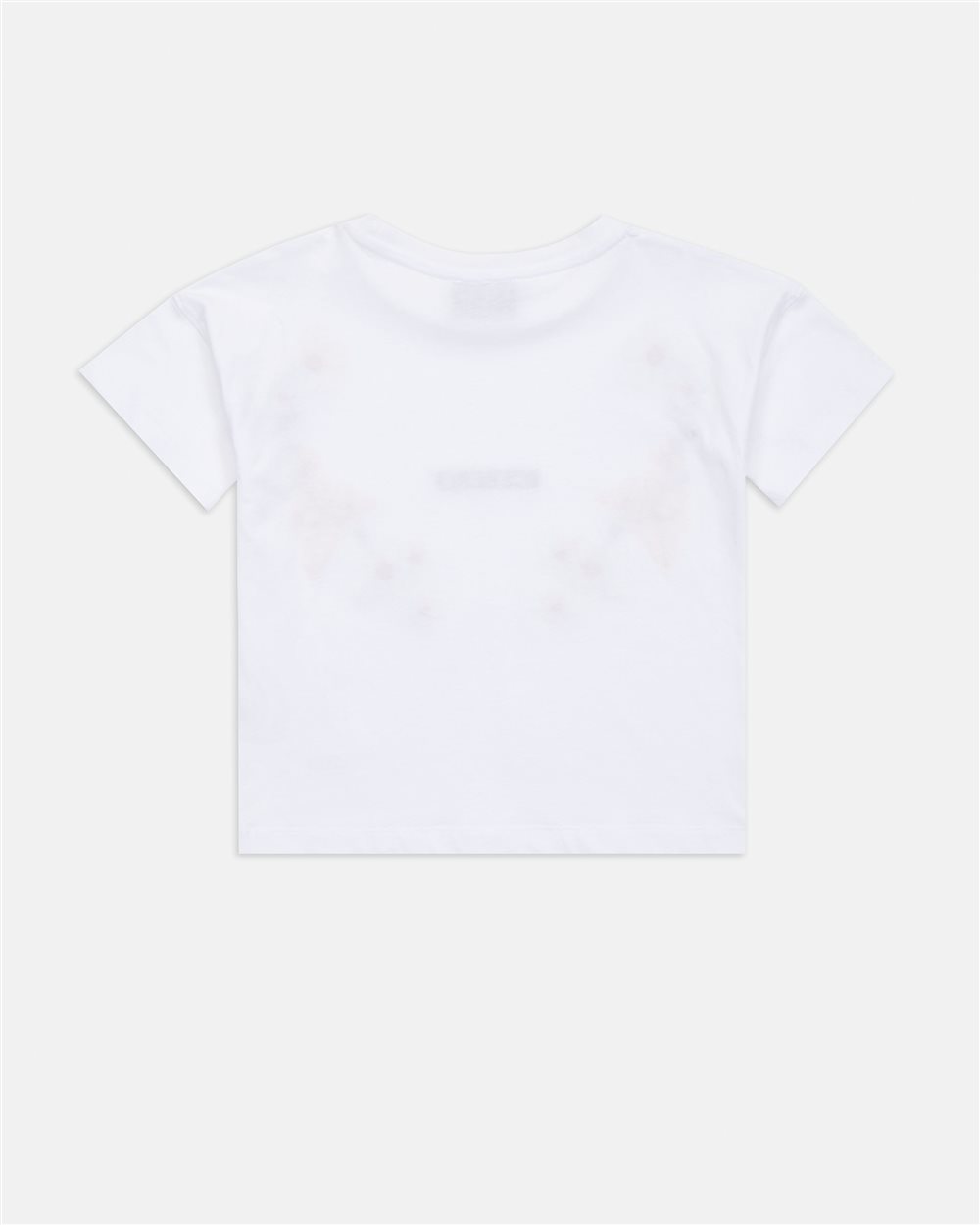 T-shirt bianca con fiori e logo - Iceberg - Official Website