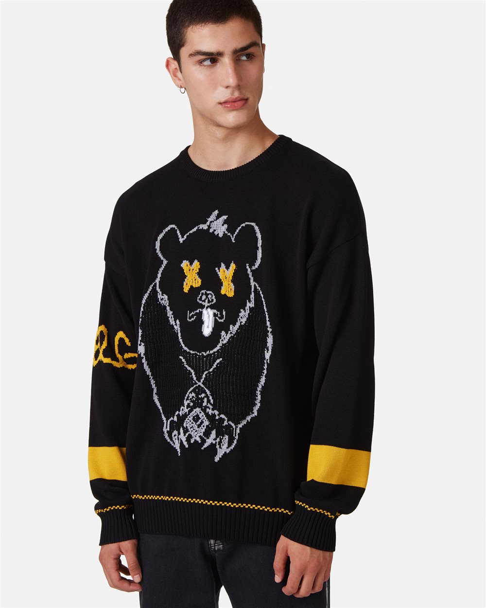 Sweater with cartoon graphics and logo - Iceberg - Official Website