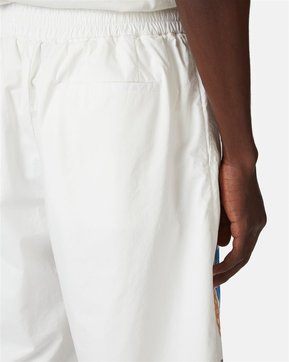 Bermuda shorts with Roma print and logo - Iceberg - Official Website