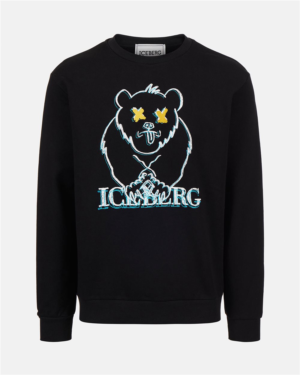 Felpa con grafiche cartoon e logo - Iceberg - Official Website