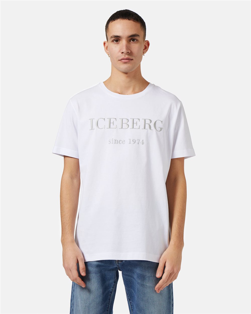 T-shirt with logo - Iceberg - Official Website