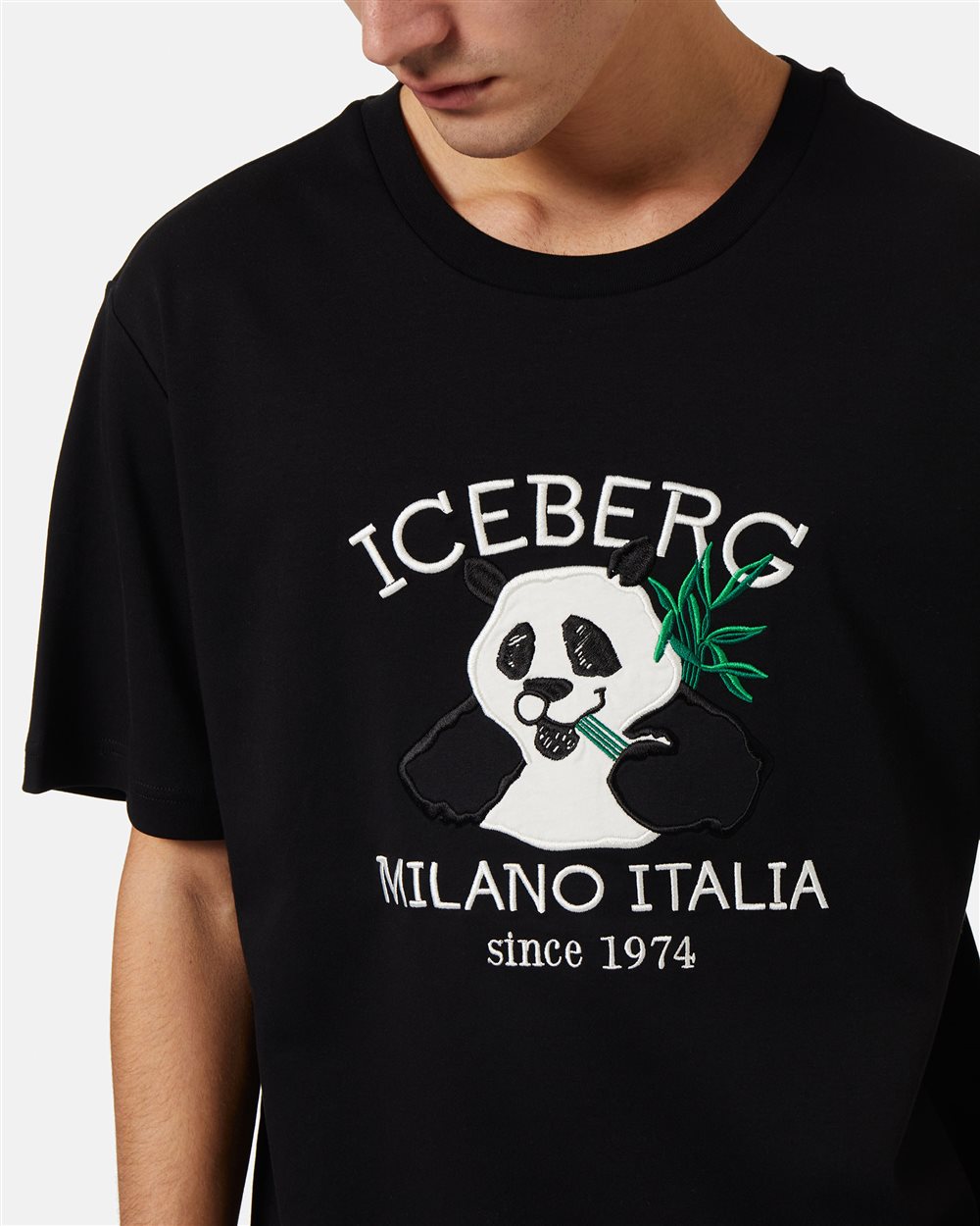 Maglietta con logo e grafiche cartoon - Iceberg - Official Website
