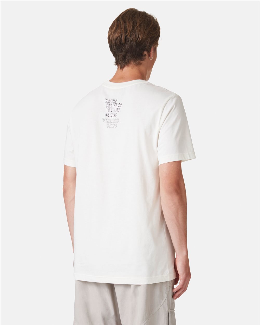 T-shirt with graphics and logo - Iceberg - Official Website