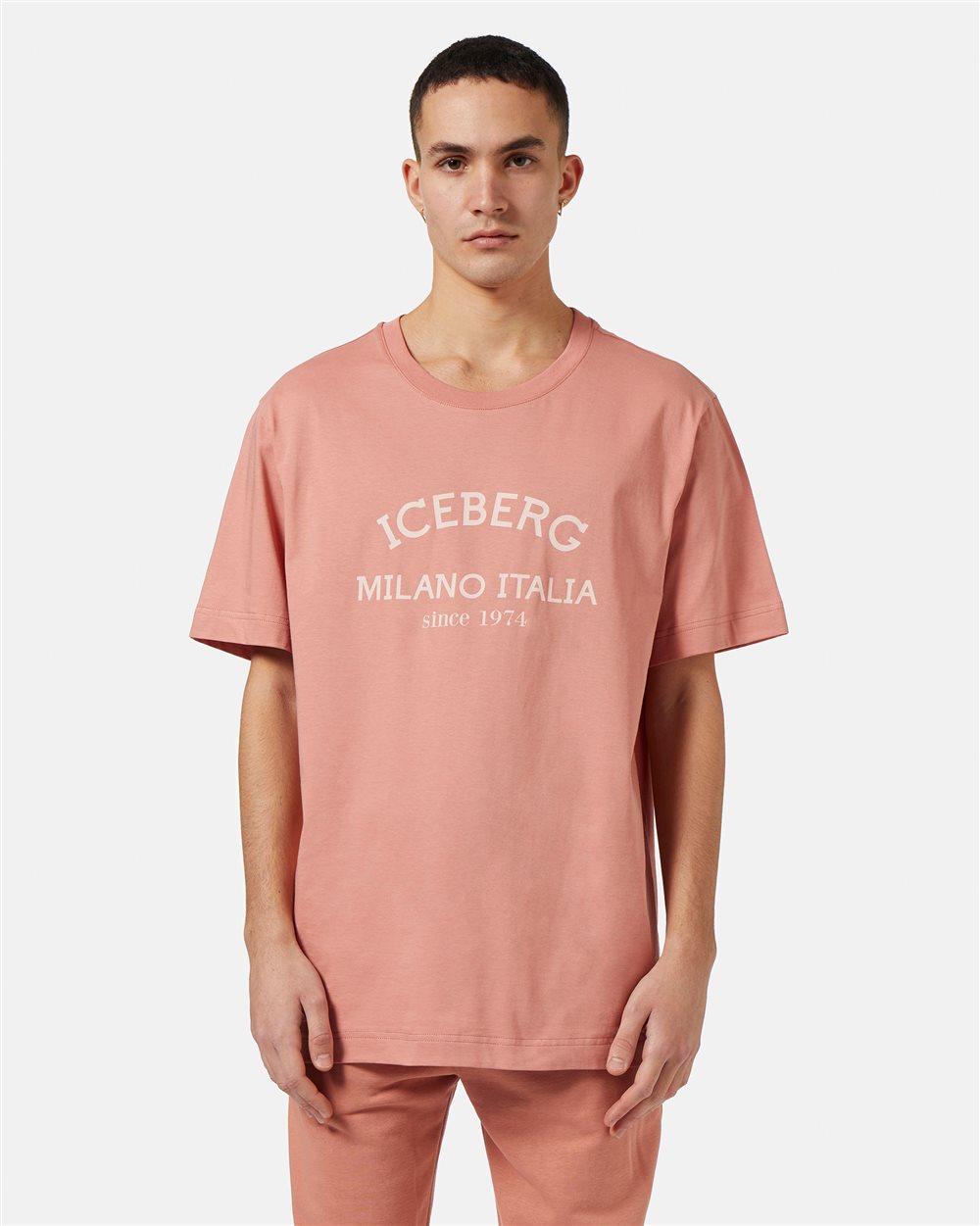 Maglietta con logo istituzionale - Iceberg - Official Website