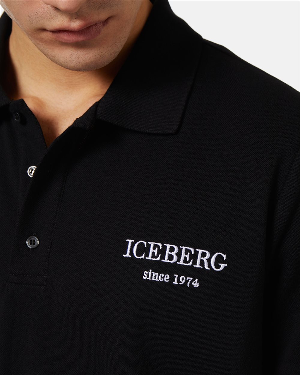 Polo con logo - Iceberg - Official Website