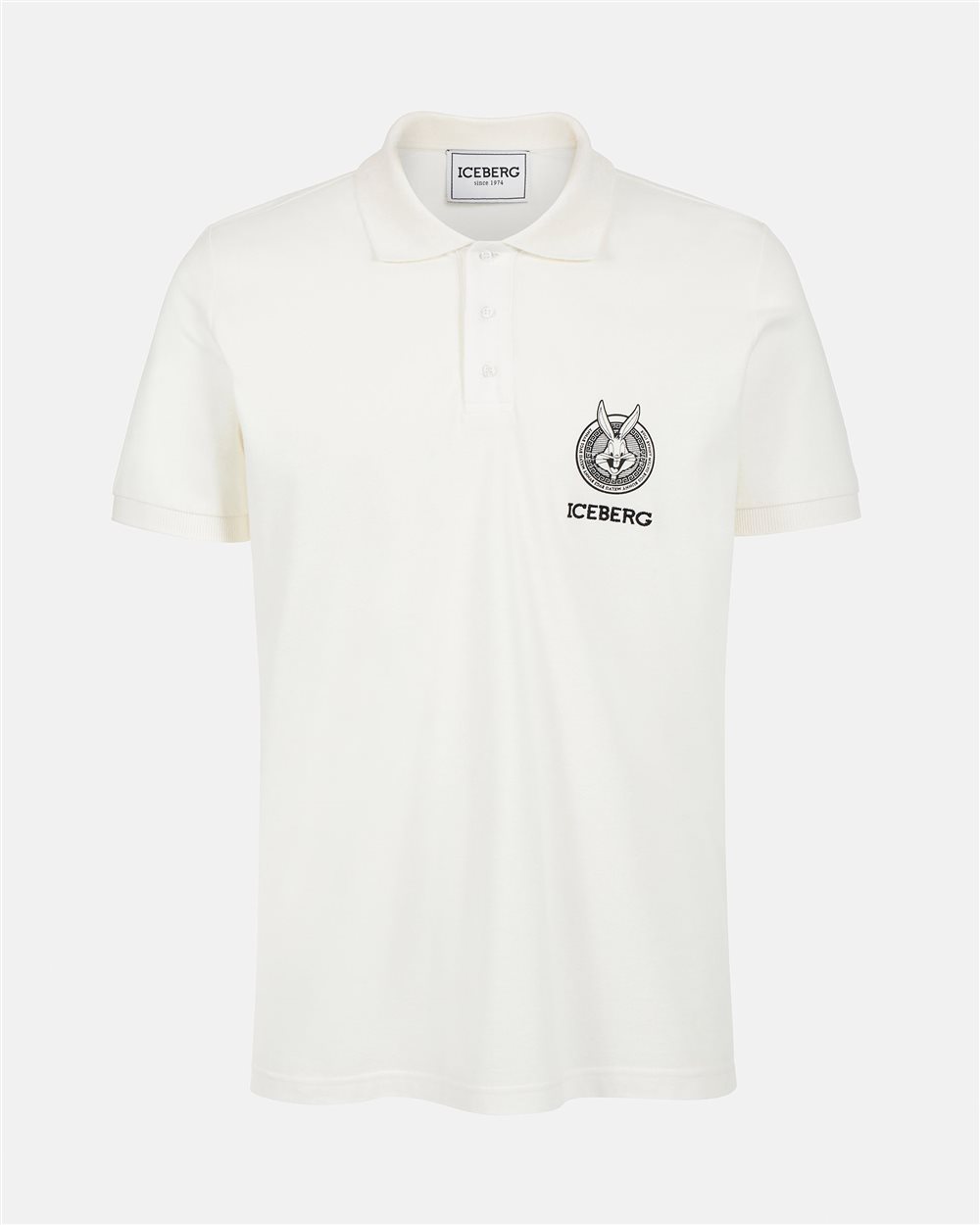 Polo shirt with cartoon graphics and logo - Iceberg - Official Website