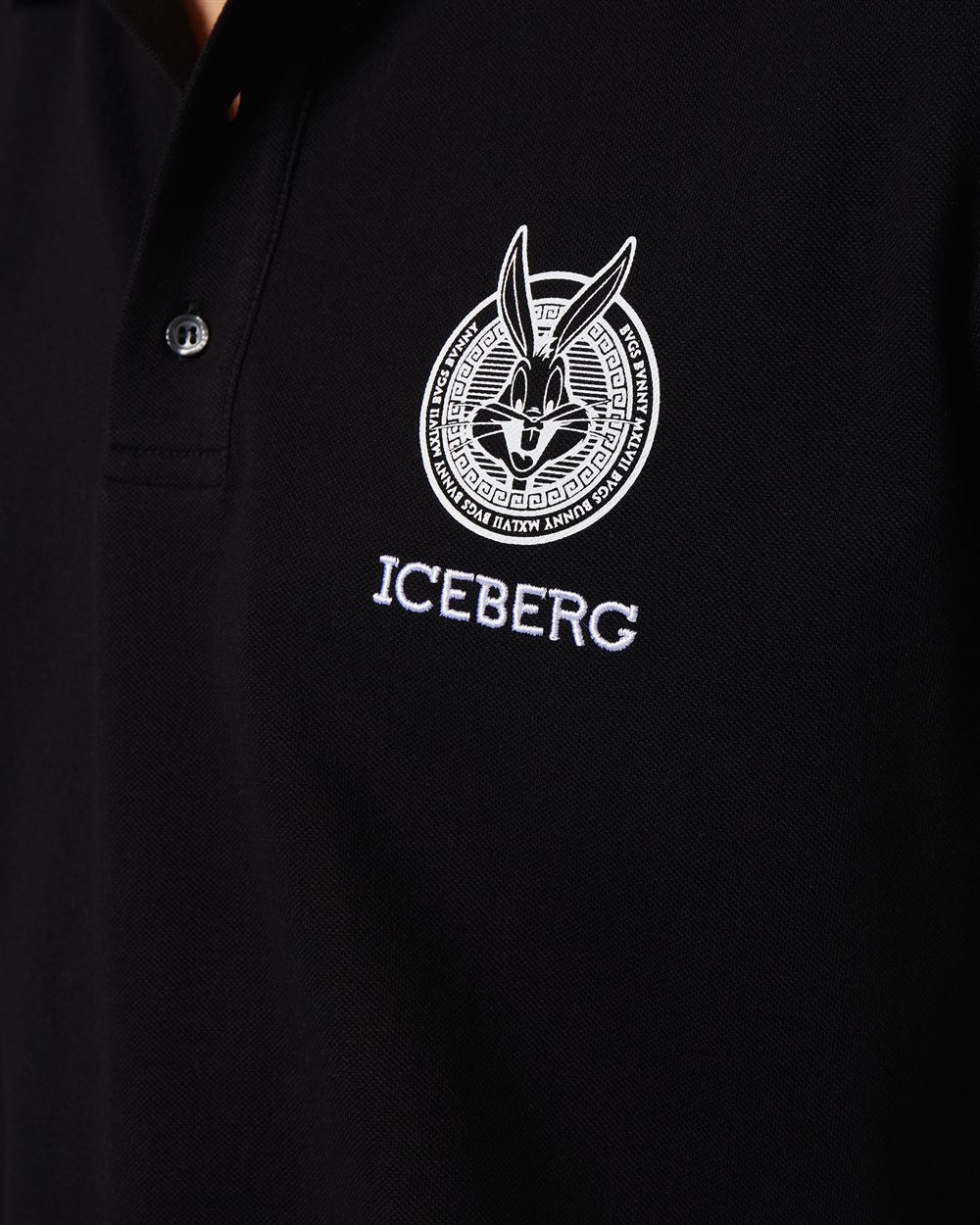 Polo shirt with cartoon graphics and logo - Iceberg - Official Website