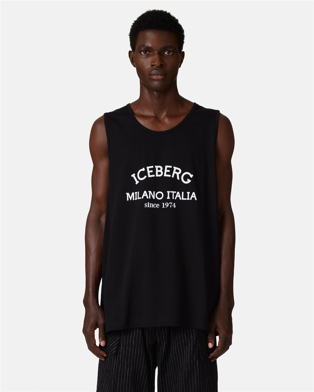 Tank top with logo - Iceberg - Official Website
