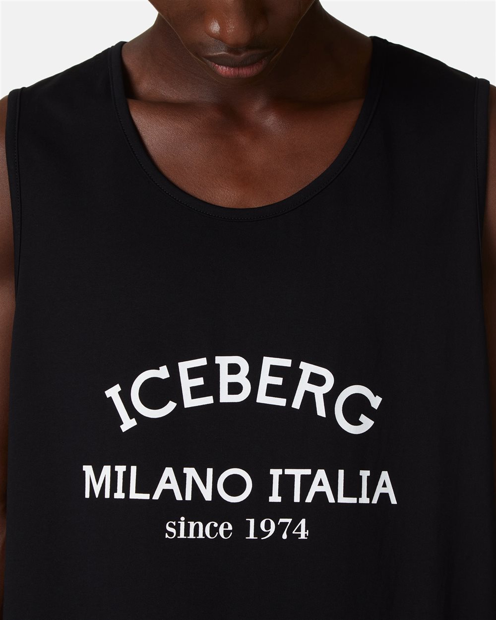 Tank top with logo - Iceberg - Official Website