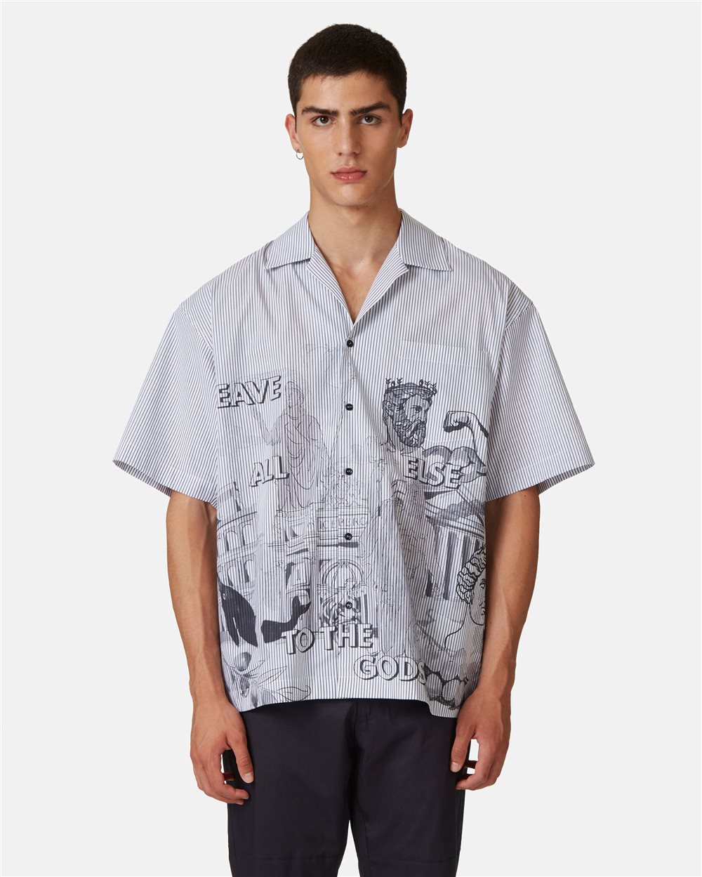 Shirt with Rome prints - Iceberg - Official Website