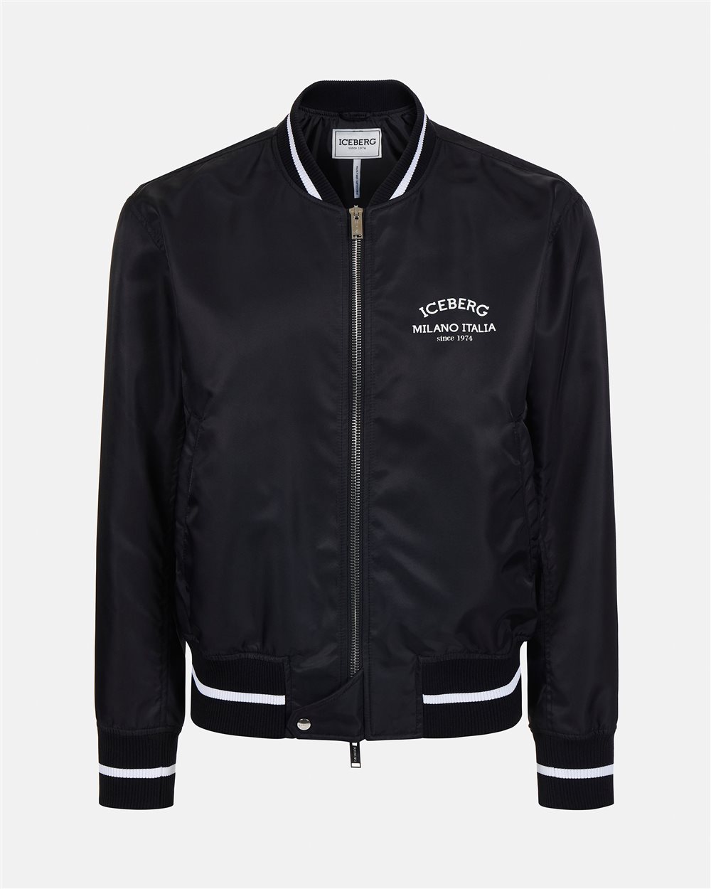 Bomber jacket with logo - Iceberg - Official Website