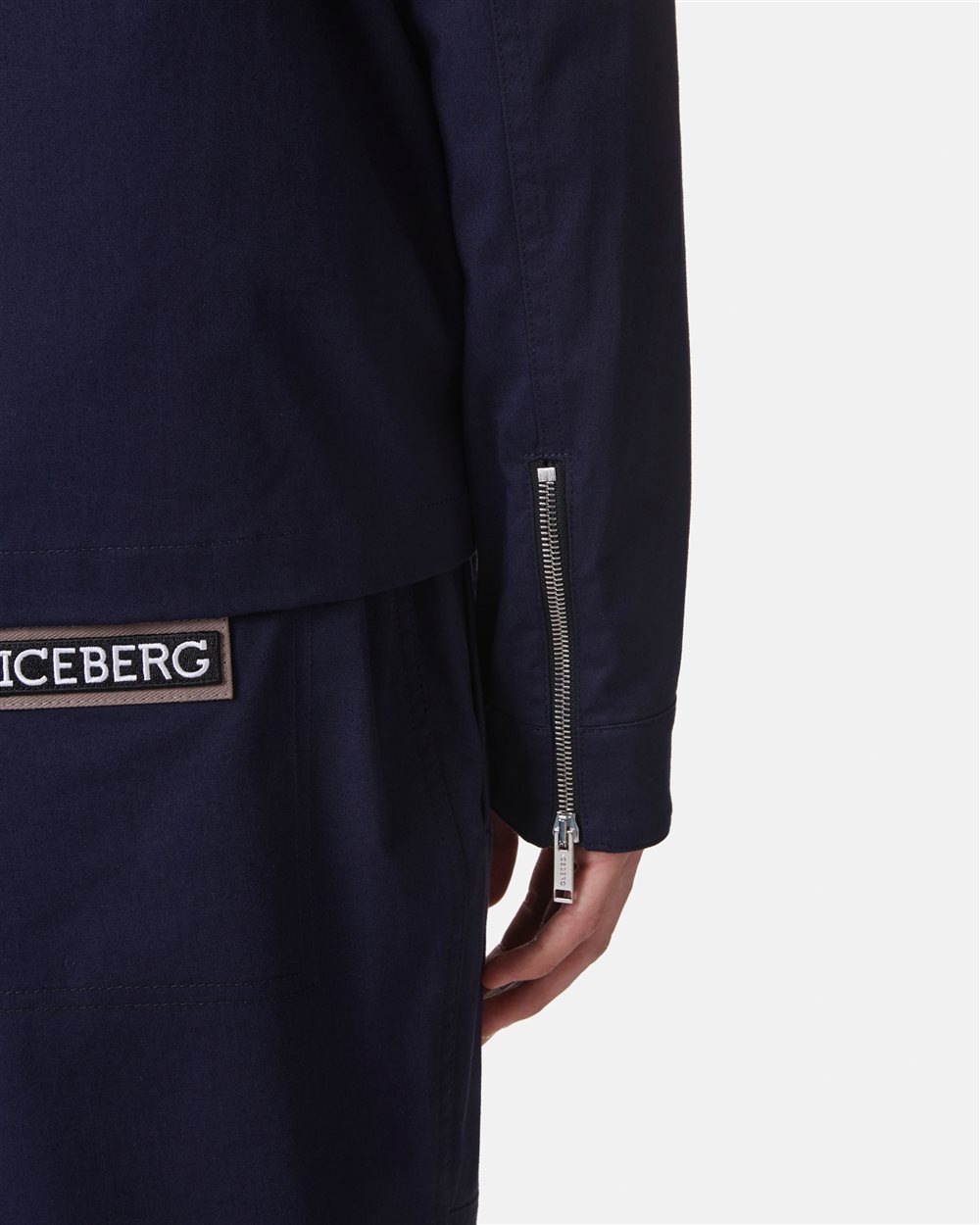 Jacket with logo - Iceberg - Official Website