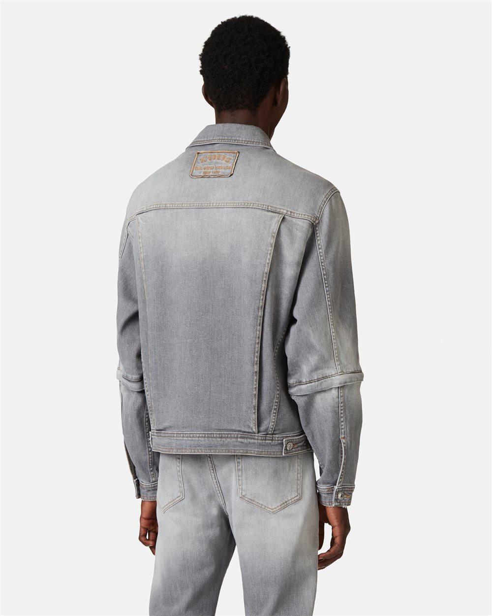 Denim jacket with logo - Iceberg - Official Website