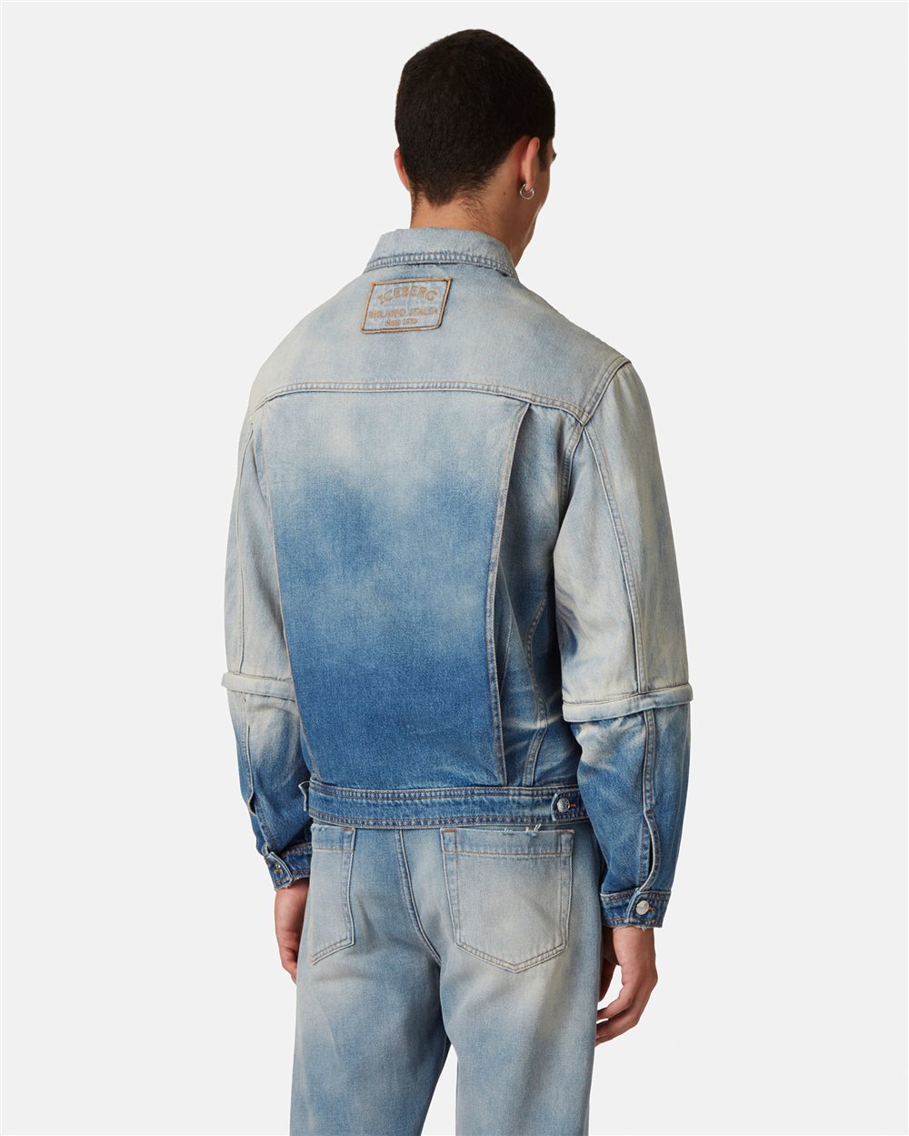 Giubbotto in jeans con logo - Iceberg - Official Website