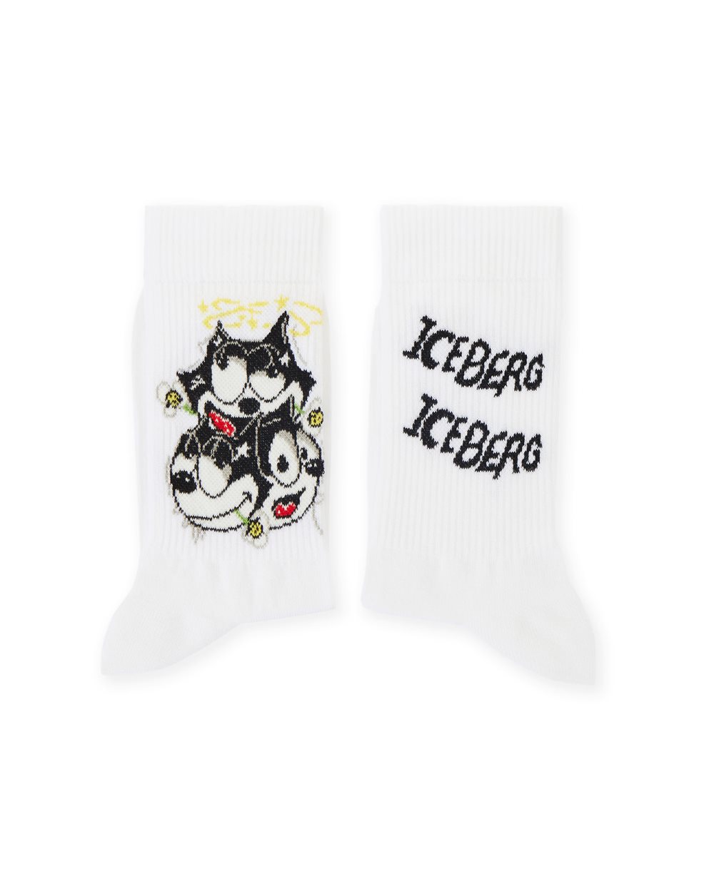 Sock with cartoon graphics - Iceberg - Official Website