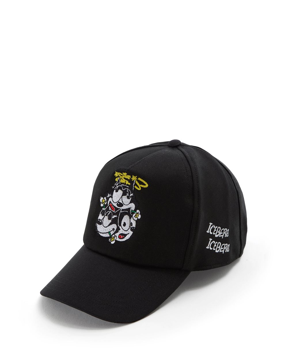 Baseball hat with cartoon graphics and logo - Iceberg - Official Website