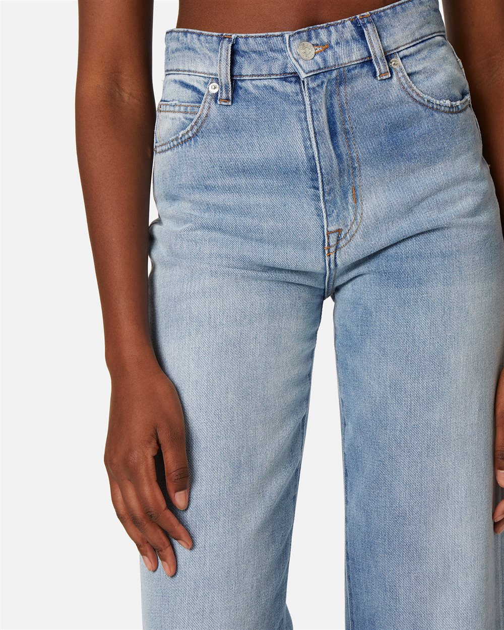 5 pocket boyfriend fit jeans - Iceberg - Official Website