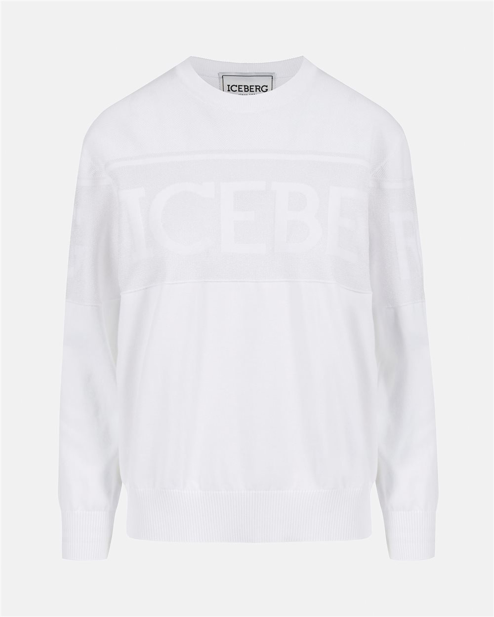 Maglia in cotone con logo - Iceberg - Official Website
