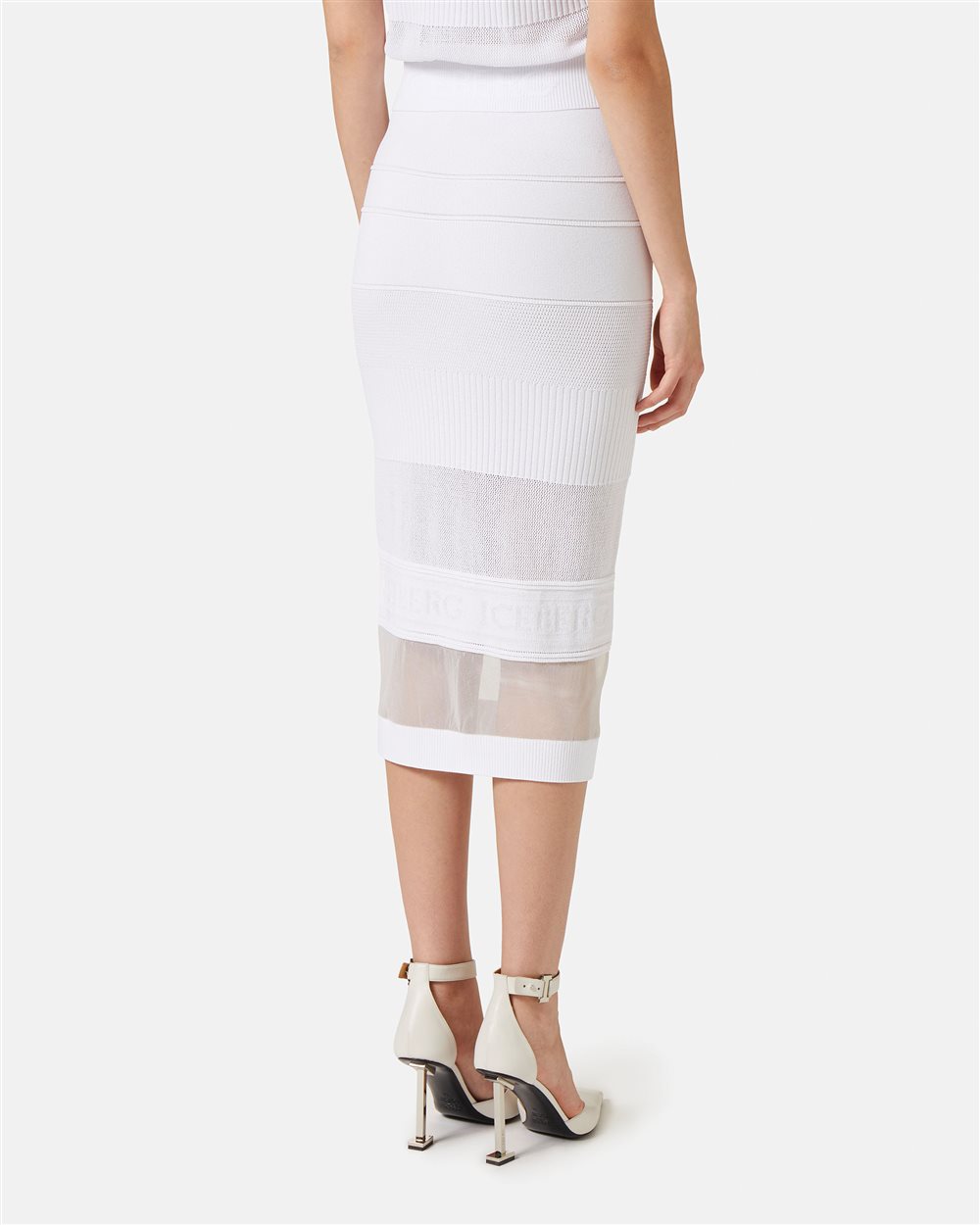 Pencil skirt with logo - Iceberg - Official Website