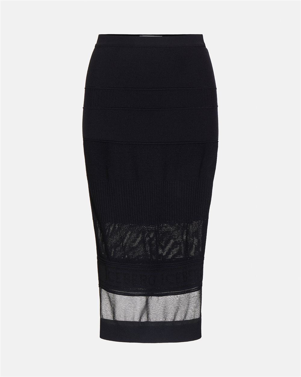 Pencil skirt with logo - Iceberg - Official Website