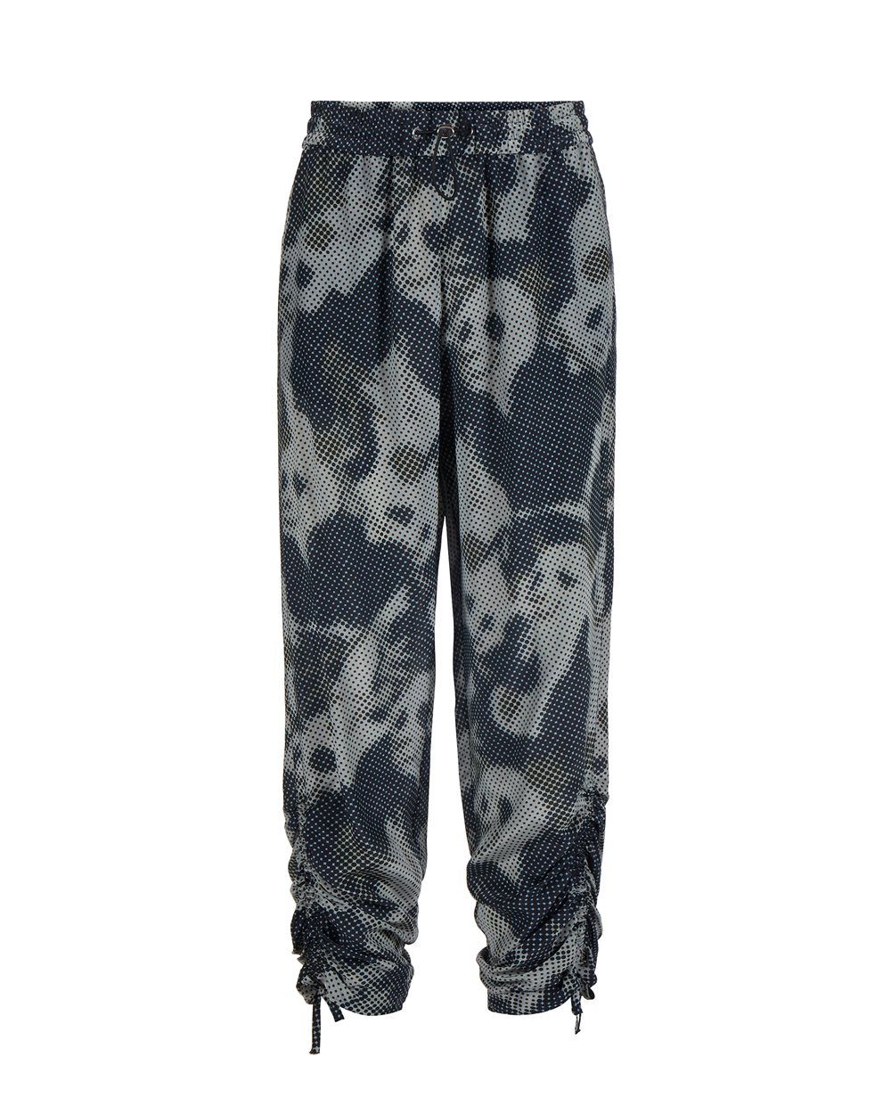 Pants with pixel print - Iceberg - Official Website
