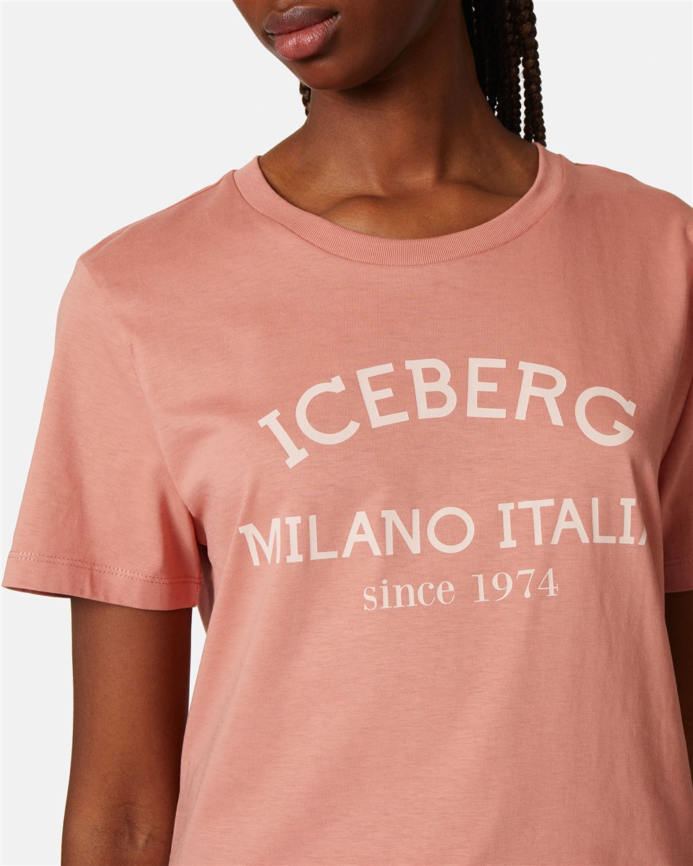 T-shirt con logo istituzionale - Iceberg - Official Website
