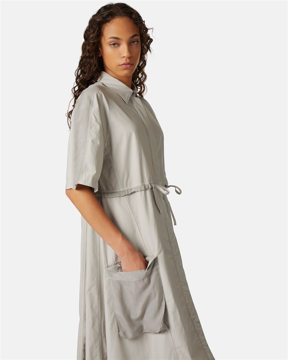Cargo style dress with logo - Iceberg - Official Website