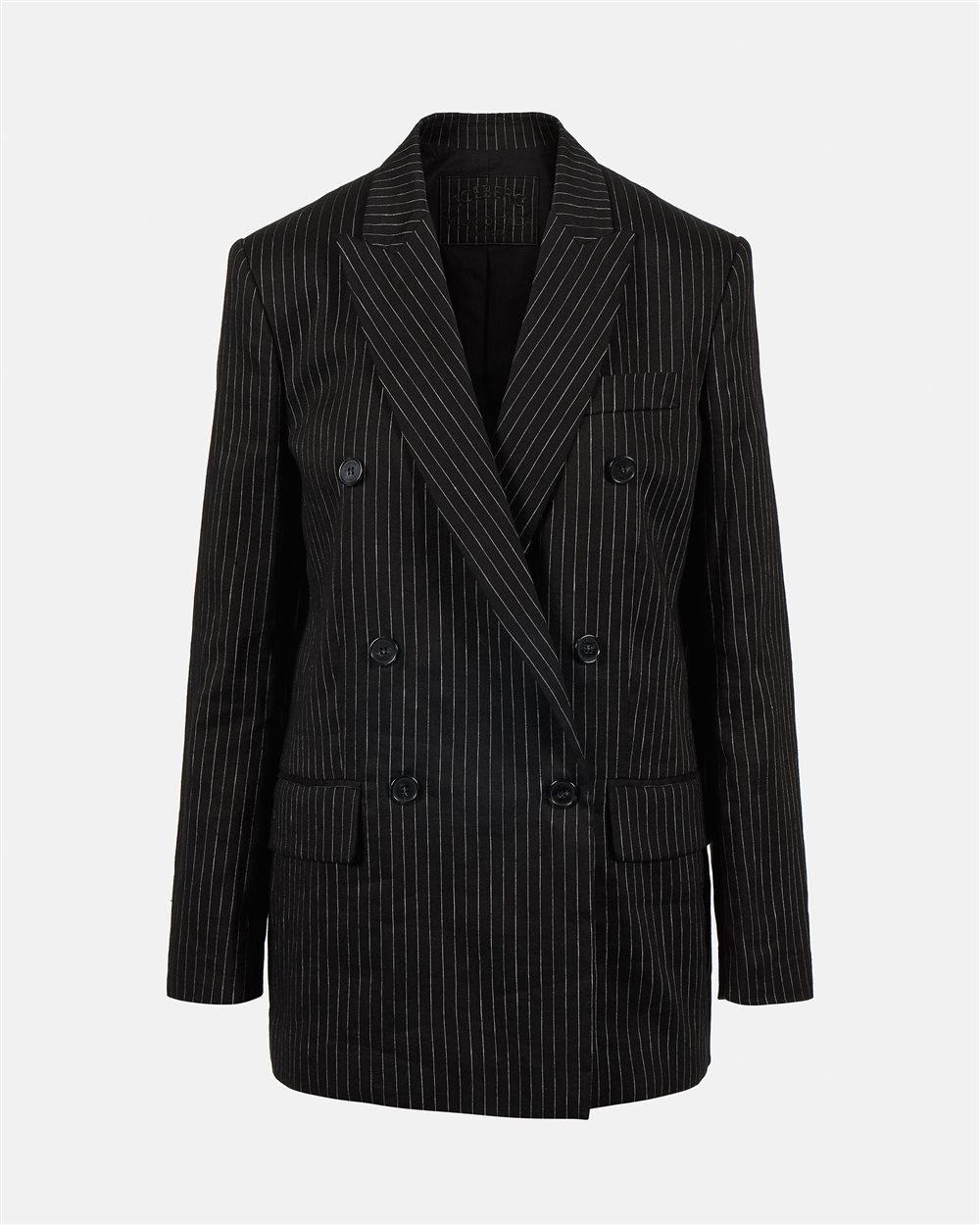 Pinstripe double-breasted jacket - Iceberg - Official Website