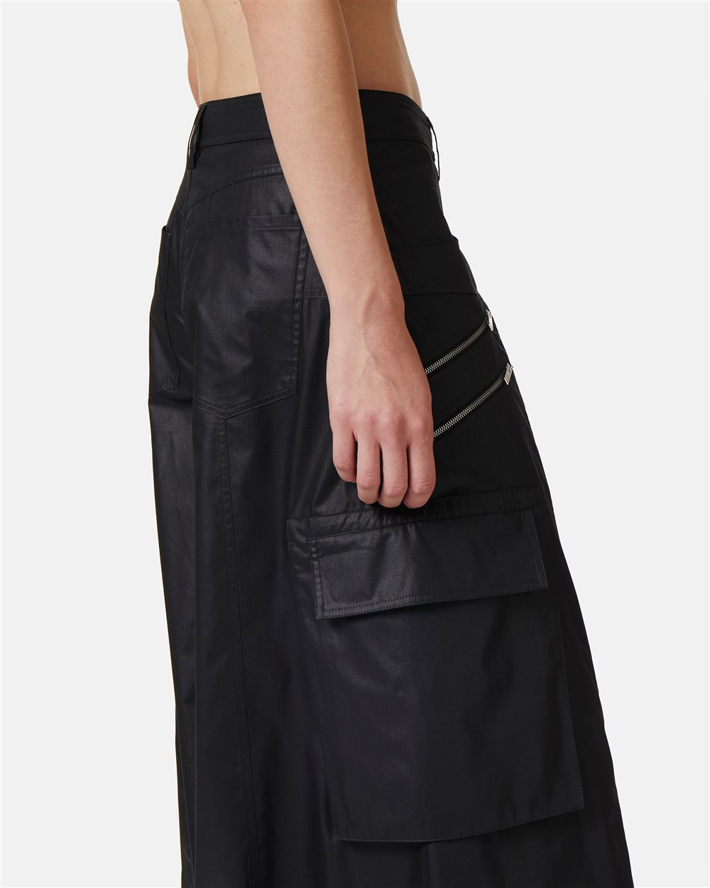 Wide leg trousers with zip - Iceberg - Official Website