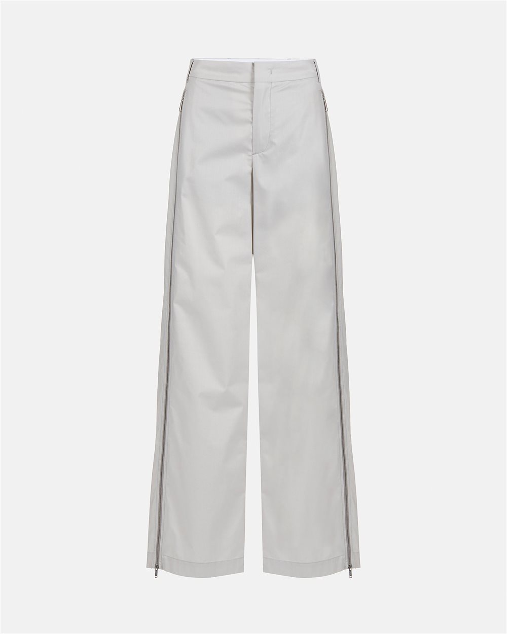 Palazzo trousers with zip - Iceberg - Official Website