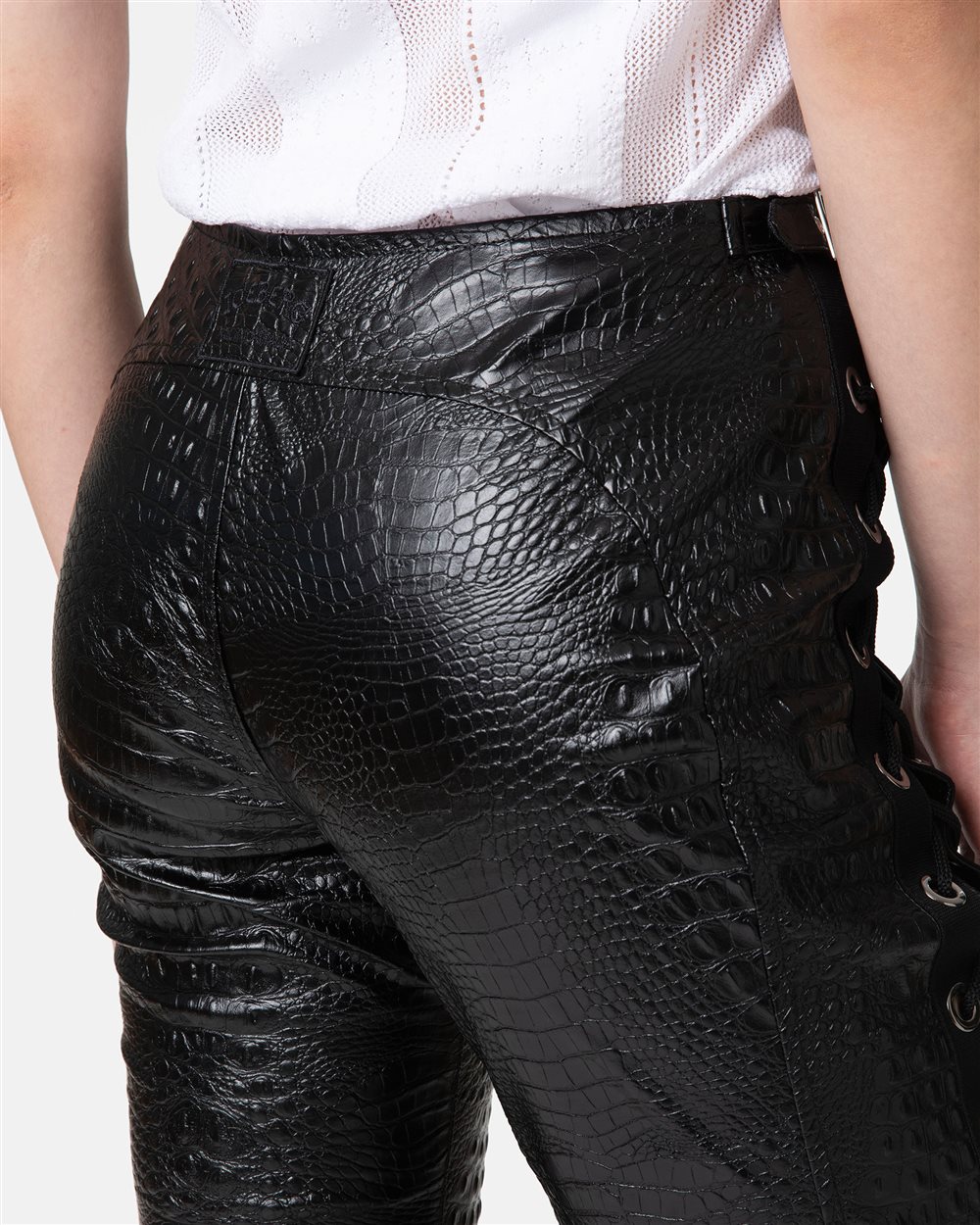 Pantalone con dettaglio fashion - Iceberg - Official Website