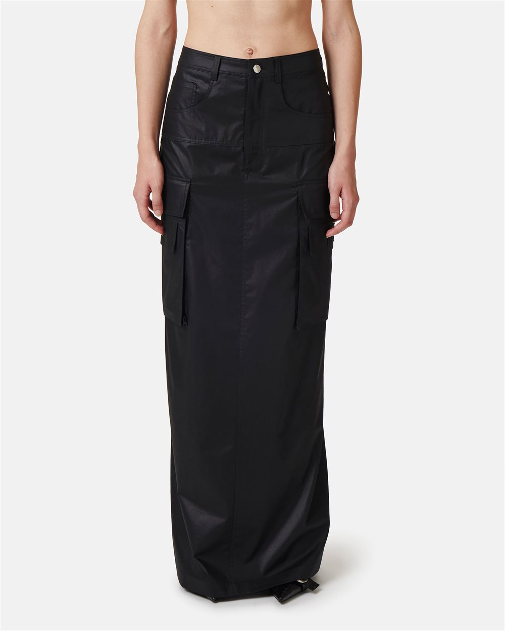 Long skirt with large cargo pockets - Iceberg - Official Website