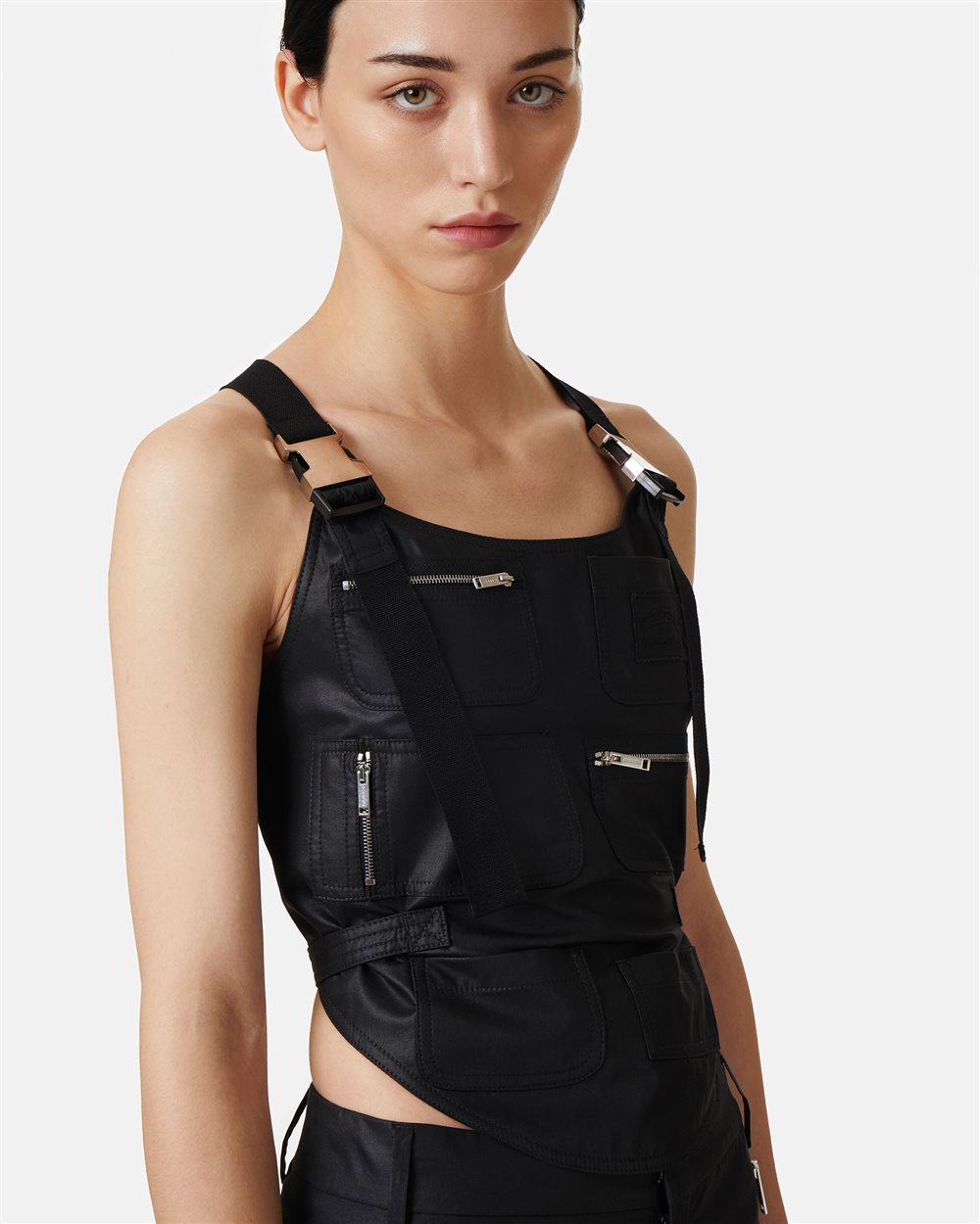 Top with buckles and pockets - Iceberg - Official Website