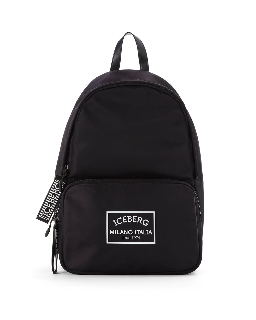 Nylon backpack with logo - Iceberg - Official Website