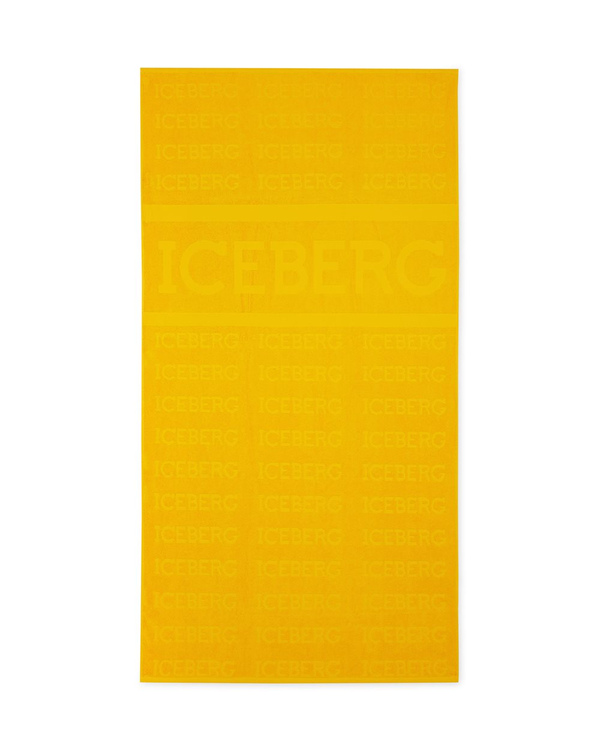 Beach towel with allover logo - Iceberg - Official Website