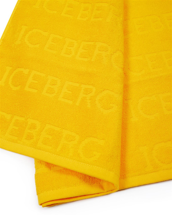 Beach towel with allover logo - Iceberg - Official Website