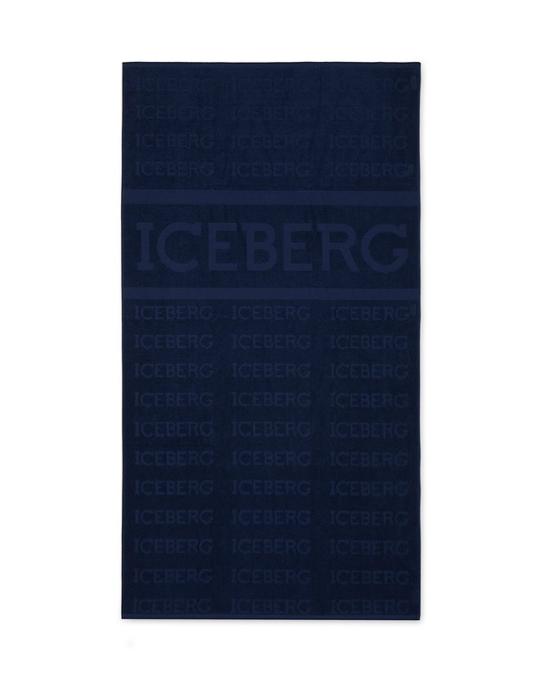 Telo mare con logo allover - Iceberg - Official Website