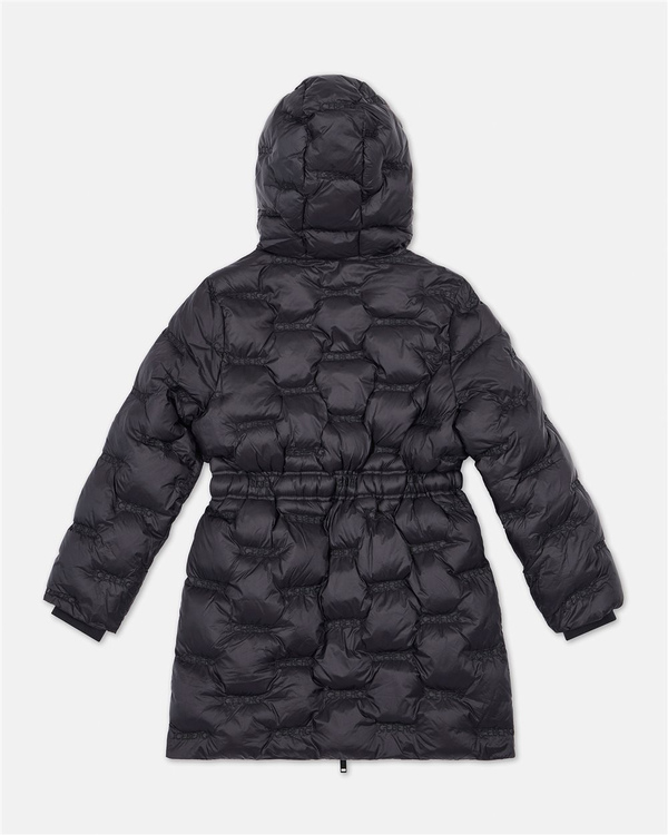 Girls black parka coat deals