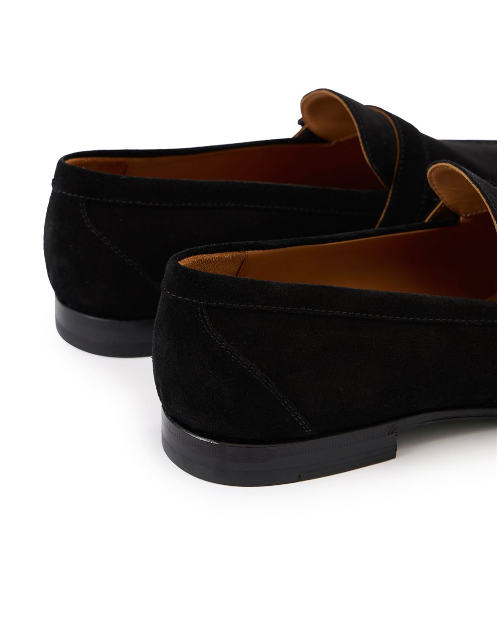 Mocassino nero in pelle di vitello con fascetta e fibbia laterale - Iceberg - Official Website