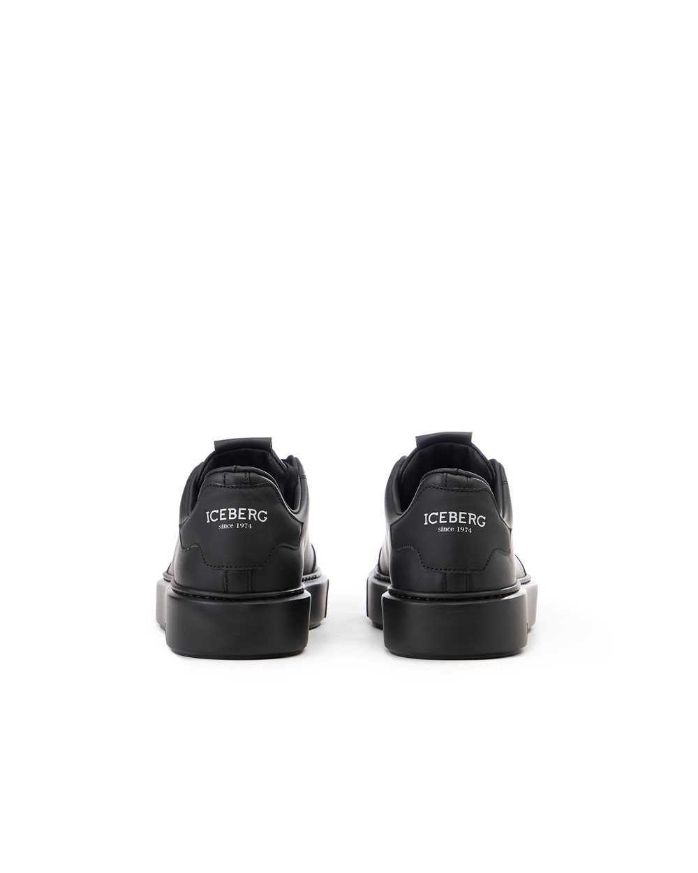 Iceberg low-top black sneakers with XL sole - Iceberg - Official Website