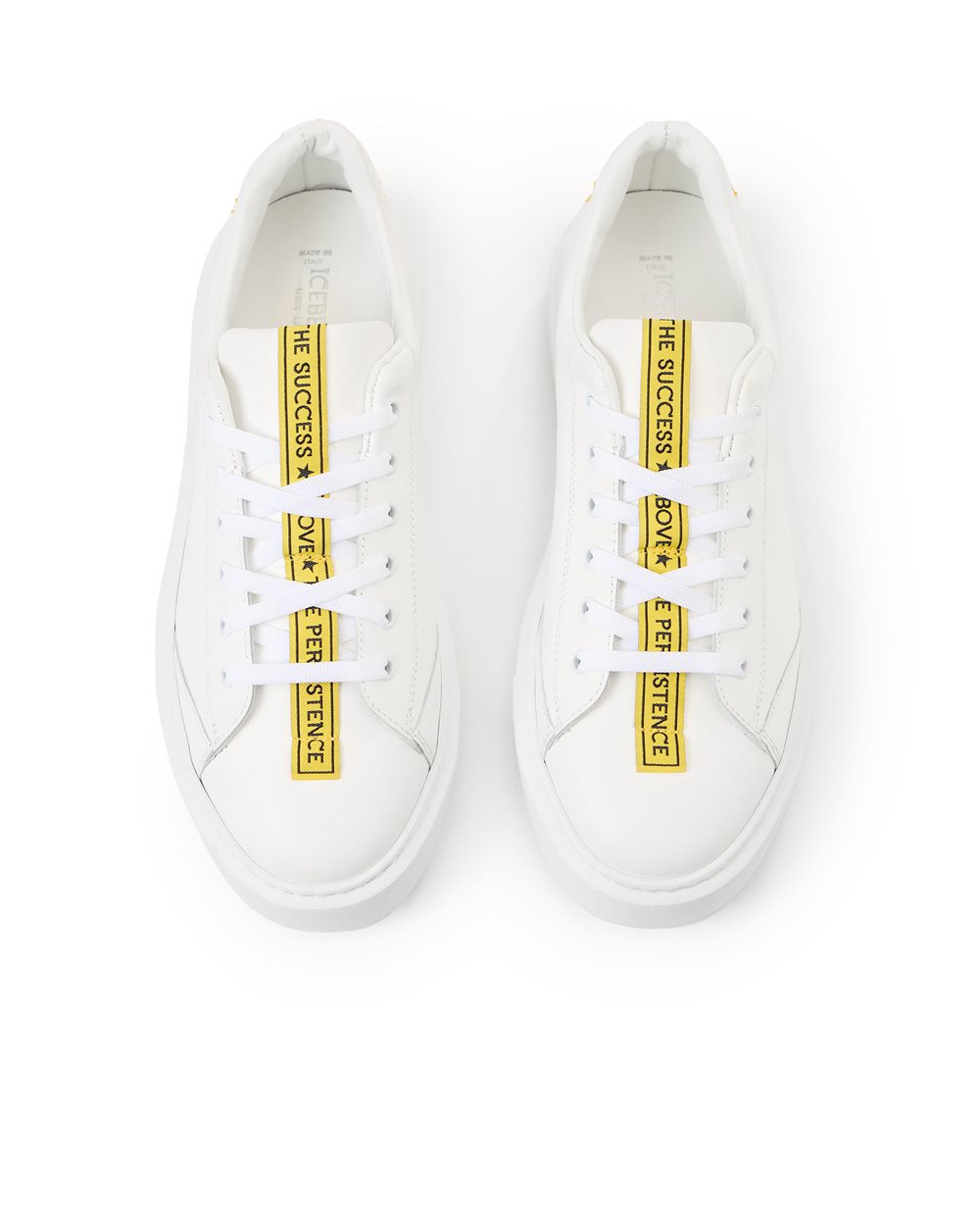 Sneakers basse bianche con suola XL - Iceberg - Official Website
