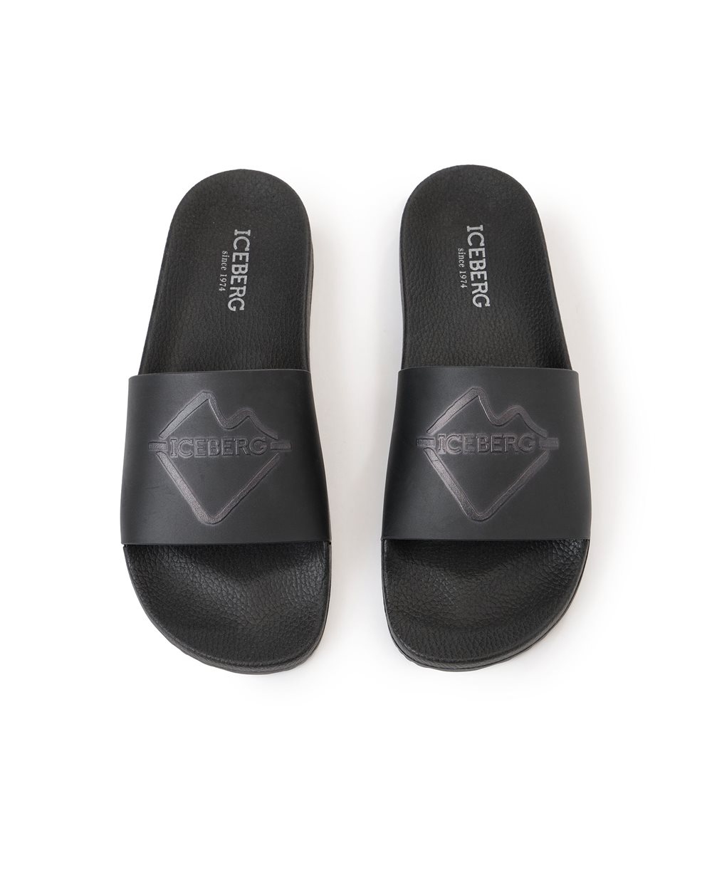 Black Slides Comfort Timeless - Iceberg - Official Website