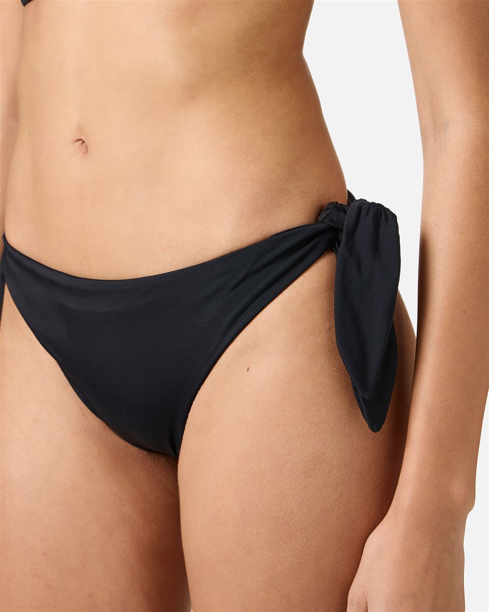 Slip nero per costume da bagno con laccetti laterali - Iceberg - Official Website