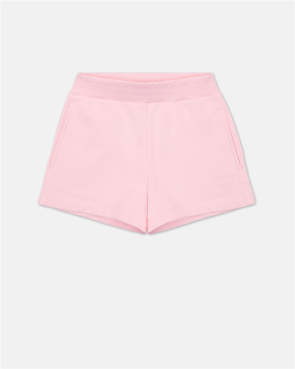 Blush Shorts with Elastic Waistband - Iceberg - Official Website